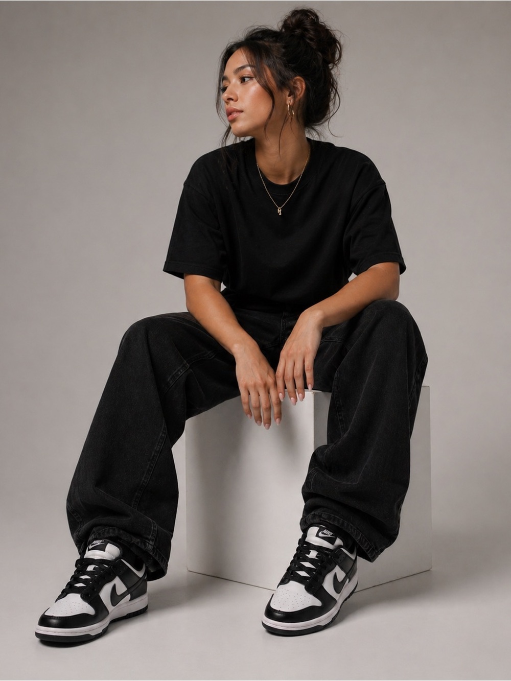 Nike Dunk Low “Panda” Black White Sneakers | Women’s Streetwear Classic